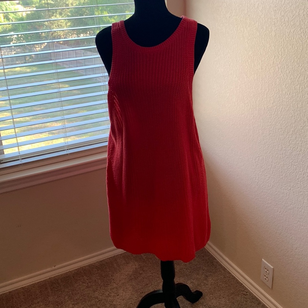 Mini dress or long sweater top